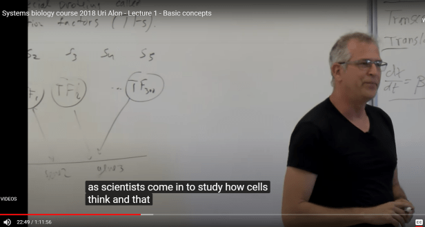 2018 Sys Bio Uri Alon 01-03